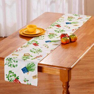 NWT Oak Ridge Herb Table Runner 72"